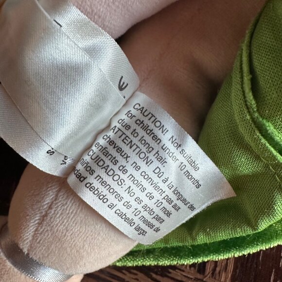 Vintage Disney Store Miss Piggy Plush Doll 20" Green Dress Embroidered Details P - Picture 6 of 14